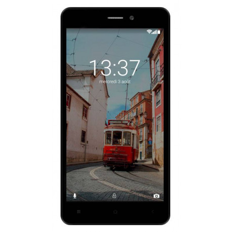 Konrow Link 55 - 4G LTE-smartphone - Android 6.0 Marshmallow - 5.5'' scherm - 8GB - Dual Som - Zwart