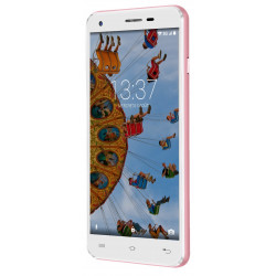 Konrow Cool 55 - Smartphone Android 6.0 - Schermo IPS da 5,5'' - 8 GB - Dual Sim - Oro rosa