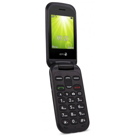 Doro 2404 Clapet Double Sim Noir