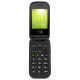 Doro 2404 Clapet Double Sim Noir