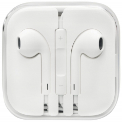 Apple MD827 – Original EarPods-Kopfhörer für iPhone – 3,5-Klinkenstecker – Weiß (Großpackung)