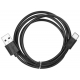 Micro-USB-Typ-C-Datenkabel – 1 m – Schwarz (Android-kompatibel, Bulk)