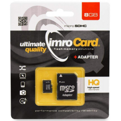 Imro 8 GB geheugenkaart (met SD-kaartadapter)