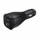 Samsung EP-LN920CBE - Adaptador Encendedor 2 Puertos USB - 2A - Carga Rápida - Negro (Granel)