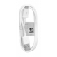 Samsung ECB-DU4AWE - Cable de datos micro USB - 1m - Blanco (compatible con Android, a granel)