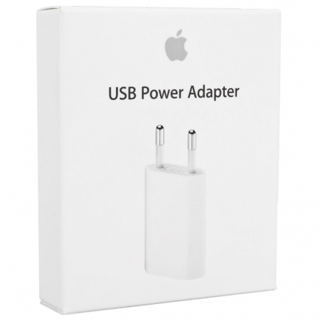 Apple MD813 - Adaptador de corriente USB - 5W - (Blanco, Blister)