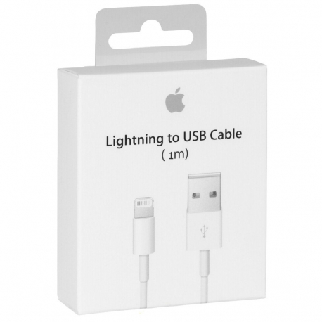 Cable de Datos Lightning Original Blanco