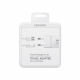 Samsung EP-TA20EWEUGWW - Caricatore di rete completo, adattatore di ricarica rapida 2A e cavo micro USB - Bianco (confezione ori