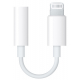 Adaptador Lightning a Jack 3.5mm original Apple MMX62 - Blanco (a granel)