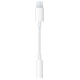 Adaptador Lightning a Jack 3.5mm original Apple MMX62 - Blanco (a granel)