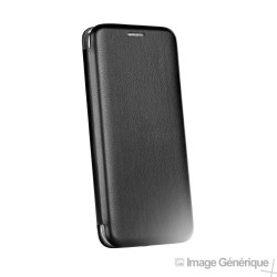 Étui à Rabat Similicuir pour Samsung Galaxy Xcover 4 / 4S - Noir (En Vrac)