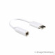 Adaptador USB tipo C a conector Jack 3.5mm - Blanco (a granel)