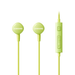 Samsung EO-HS1303BE - Cuffie intrauricolari - Jack 3.5 - Telecomando - Verde (confezione originale)