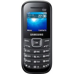 Samsung E1205 Keystone 2 Zwart (NIET gegarandeerde versie*)