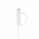 Samsung EP-DG930DWEGWW - Cable combinado Micro USB y tipo C - 1.5m - Blanco (Blister)