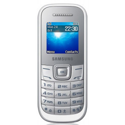 Samsung E1205 Keystone 2 Weiß (NICHT garantierte Version*)