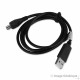 Cable de datos micro USB - 1 m - Negro (a granel)