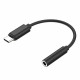 Samsung EE-UC10JUBE - USB Type C naar Jack 3.5 Adapter (Zwart) - Origineel, Bulk