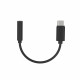 Samsung EE-UC10JUBE - USB Type C naar Jack 3.5 Adapter (Zwart) - Origineel, Bulk