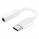 Samsung EE-UC10JUWE – USB-Typ-C-auf-Jack-3,5-Adapter (weiß) – Original, Bulk