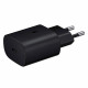 Samsung EP-TA800EB - Adattatore di alimentazione USB tipo C (25 W, ricarica rapida, nero) - Originale, sfuso