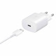 Samsung EP-TA800EB - Adaptador de Corriente USB Tipo C (25W, Carga Rápida, Blanco) - Original, Granel