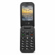 Doro 6040 (Dual Sim, Flip, 2.8'') Black