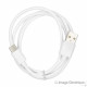 Cable USB tipo C Samsung EP-DN930CWE ( 1.2m , blanco) a granel