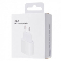 Apple MHJE3 - Adaptador de Corriente USB Tipo C - 20W - Blanco (Original, Blister)