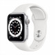 Apple Watch Series 6 (44 mm, sportband GPS) witte band