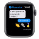 Apple Watch Nike Series 6 (44 mm, Sportarmband GPS) Schwarzes Nike-Armband