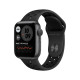 Apple Watch Nike Series 6 (44 mm, Sportarmband GPS) Schwarzes Nike-Armband