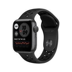 Apple Watch Nike Series 6 (44 mm, cinturino Sport GPS) cinturino Nike nero