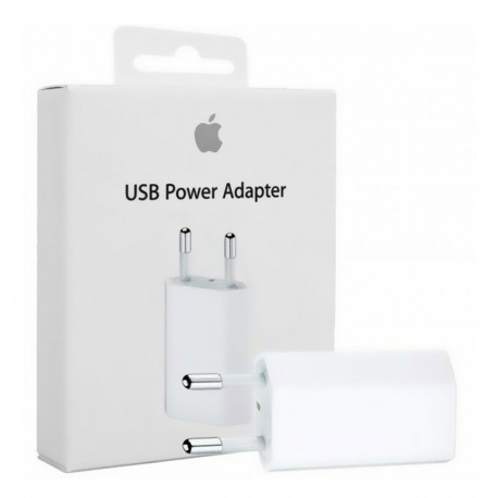 Apple MGN13 - USB Type C-lichtnetadapter - 5W - Wit (origineel, blister)