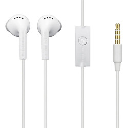 Samsung EHS61ASFBE - Auriculares In-Ear - Jack 3.5 - Control Remoto - Blanco (Granel)