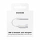 Samsung EE-UC10JUWEGWW - Adattatore USB Tipo C a Jack 3.5 - Bianco (confezione originale)