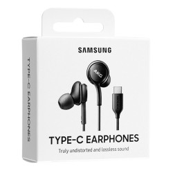 Samsung EO-IC100BBEGEU - Auriculares In-Ear AKG - Conector Tipo C, Negro, Control Remoto (Embalaje Original)