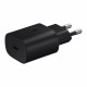 Samsung EP-TA800NBEGEU - Adattatore di alimentazione USB tipo C - 25 W, Nero (confezione originale)