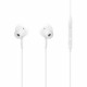 Samsung EO-IC100BWE - Auricolare In-Ear AKG - Connettore Tipo C, Bianco, Telecomando (Confezione Originale)