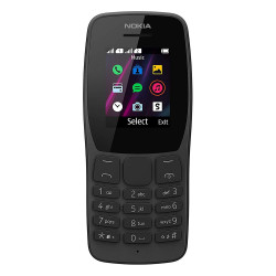 Nokia 110 (Dual Sim - 1,77" - 4 MB) Nero