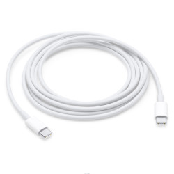 Apple MLL82 - Cable USB Type-C a Type-C (2m, Blanco) - Original, a granel