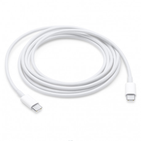 Apple MLL82 - Cable USB Tipo C a Tipo C (2m, Blanco) - Original, Blister