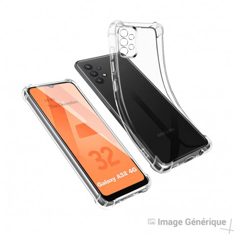 Funda de silicona para Samsung Galaxy A32 4G ( 0.5mm , transparente) a granel