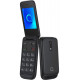 Alcatel 2057D - Telefono a conchiglia - Nero