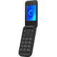 Alcatel 2057D - Flip phone - Black