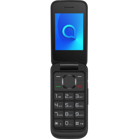 Alcatel 2057D - Telefono a conchiglia - Nero