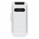 Alcatel 2057D - Flip phone - White