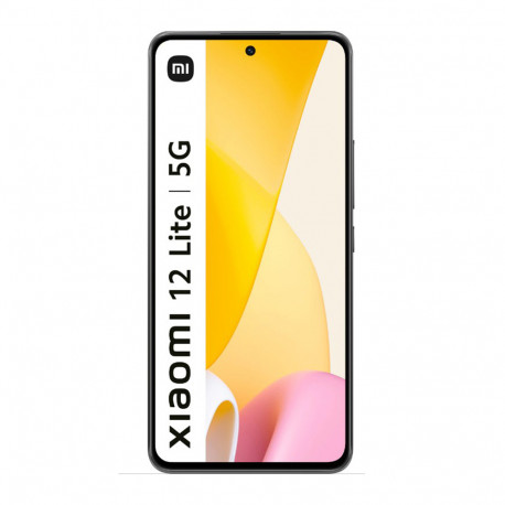 XIAOMI 12 LITE 5G (Dual Sim - 6,55", 128 GB, 6 GB RAM) Zwart