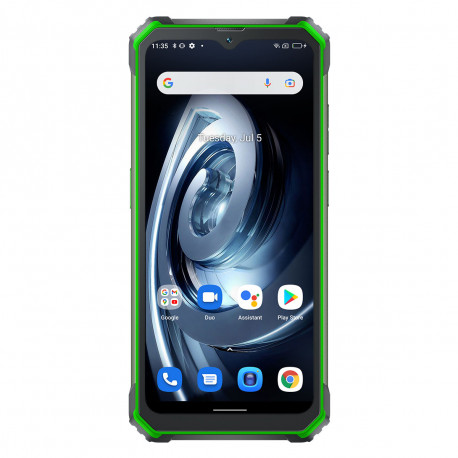 Blackview BV7100 (Dual Sim - 6.583'' scherm - 128 GB, 6 GB RAM - 13.000 mAh) Groen