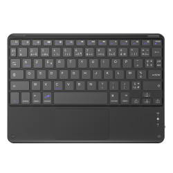 Blackview draadloos toetsenbord (AZERTY, Bluetooth, compatibel met Windows, iOS en Android) Zwart